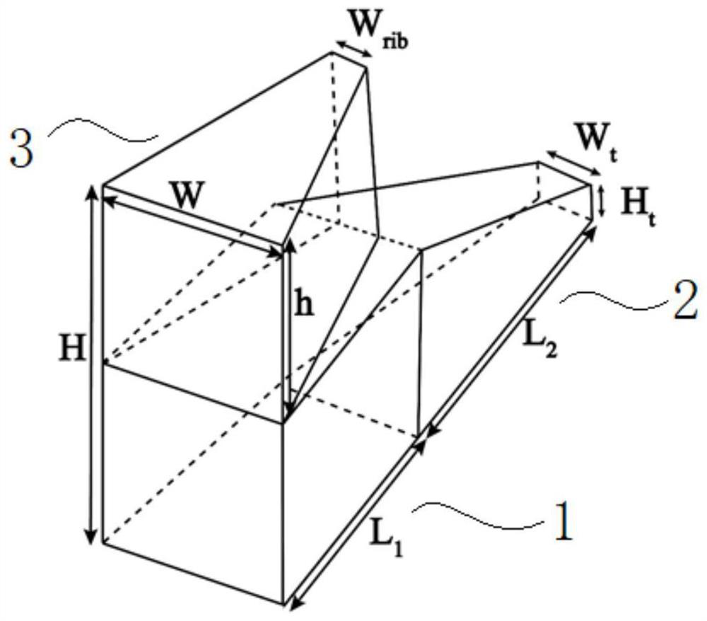 Cascade waveguide-based double-step structure end face coupler