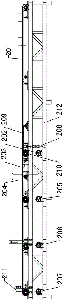 Full-automatic packaging system of autoclaved aerated concrete blocks