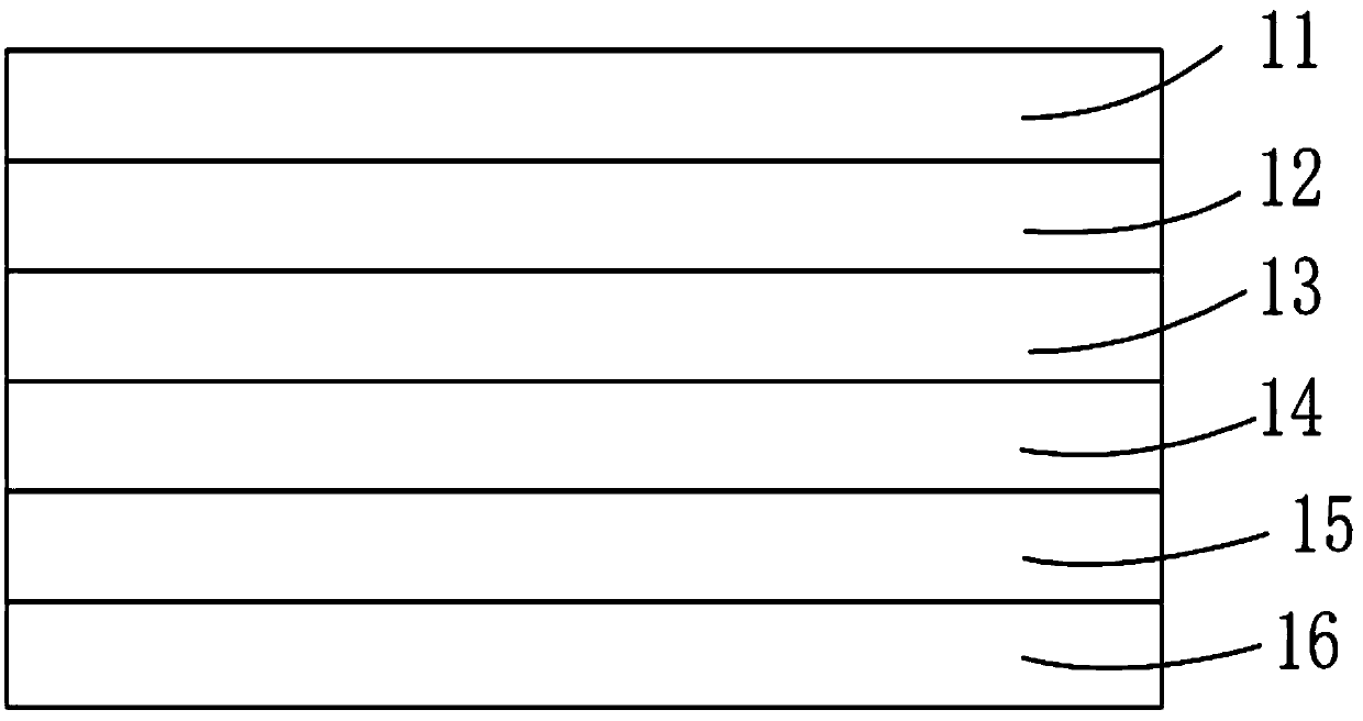 Film layer structure for display device