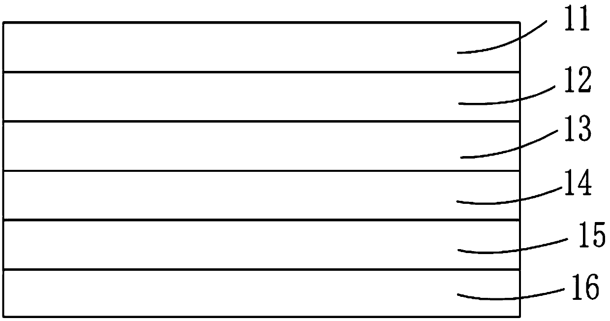 Film layer structure for display device