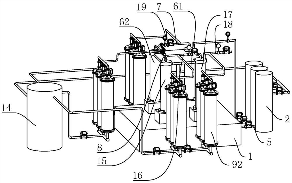 An energy-saving water purification tool testing machine