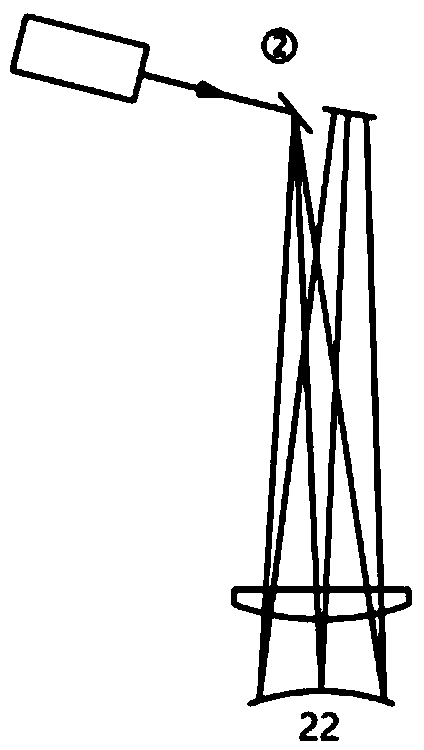 Cross-scale thin film stress test system and test method