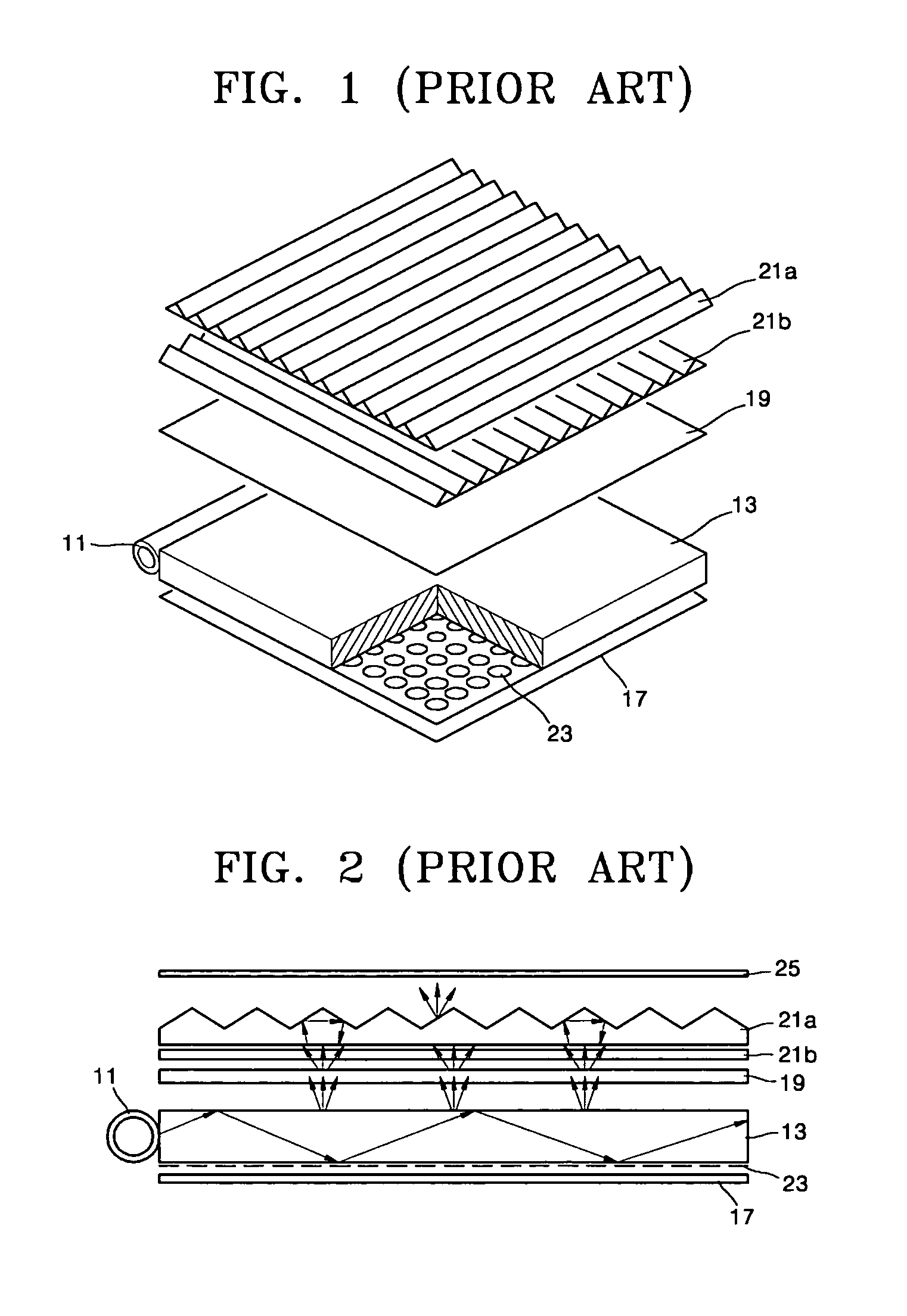 Backlight using planar hologram for flat display device