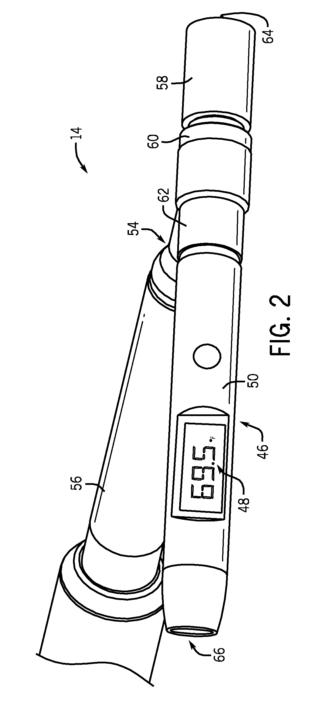 Welding systems having non-contact temperature measurement systems