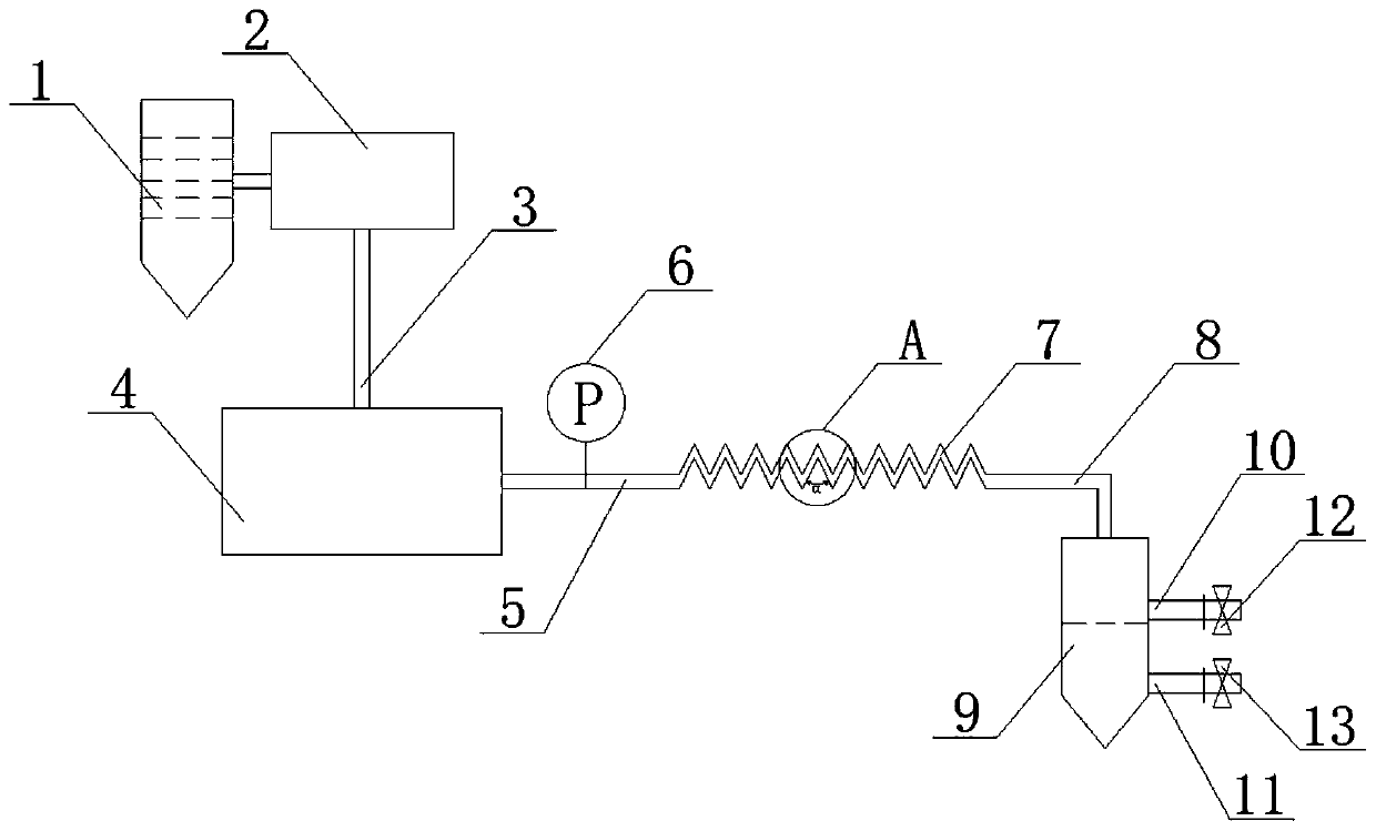 Strong turbulence shearing micro-channel oil-water separation device