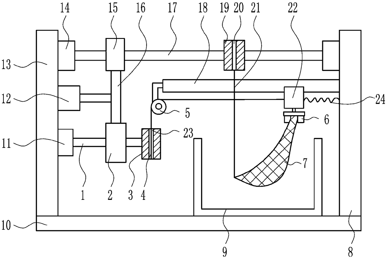 A rapid filter device for industrial waste water for environmental protection