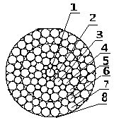 Fatigue resistant steel wire rope and manufacturing method thereof