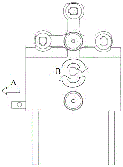 Laundry sheet slurry main-auxiliary two-stage stirring mixing apparatus