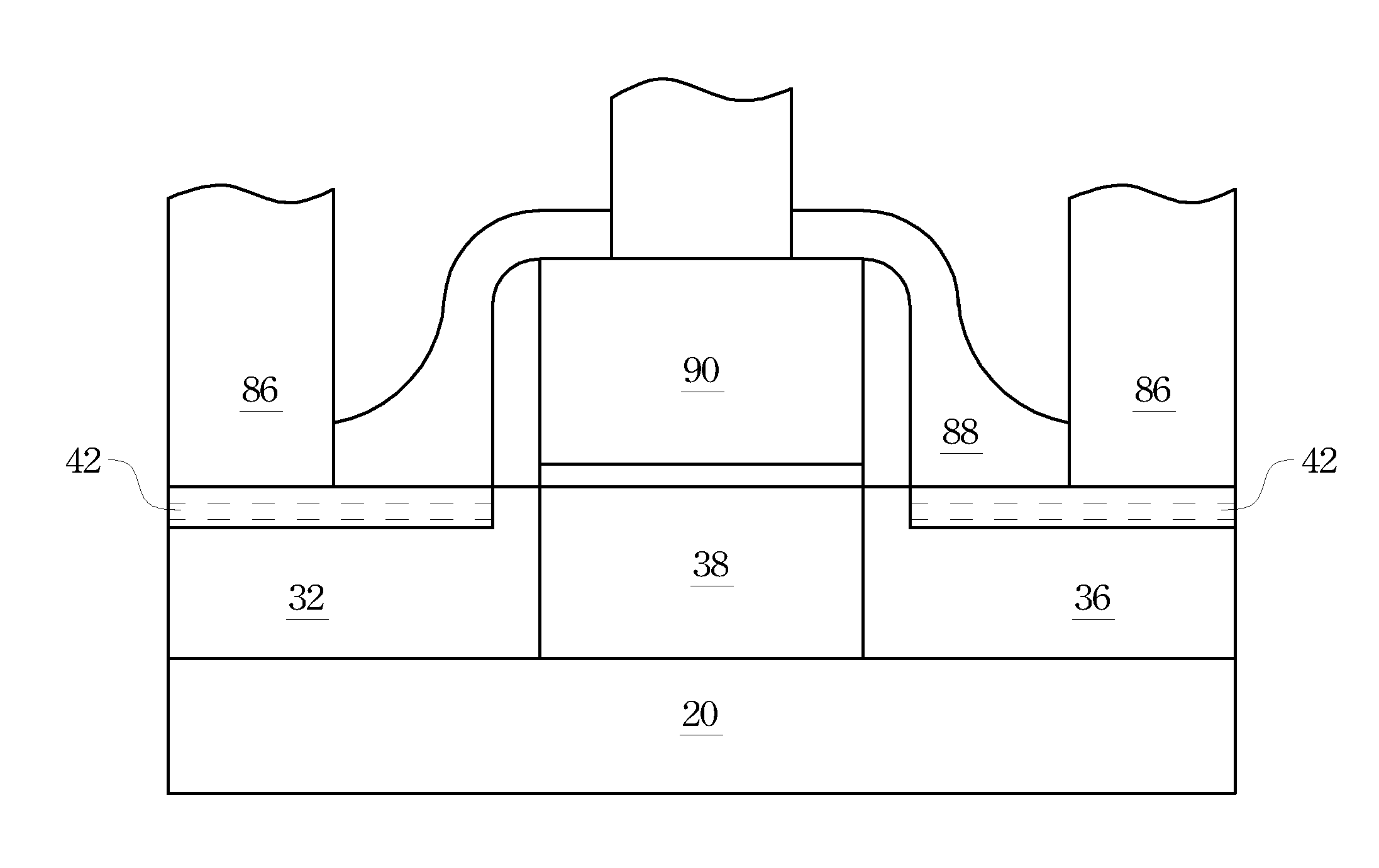 Tunnel Field-Effect Transistor with Narrow Band-Gap Channel and Strong Gate Coupling