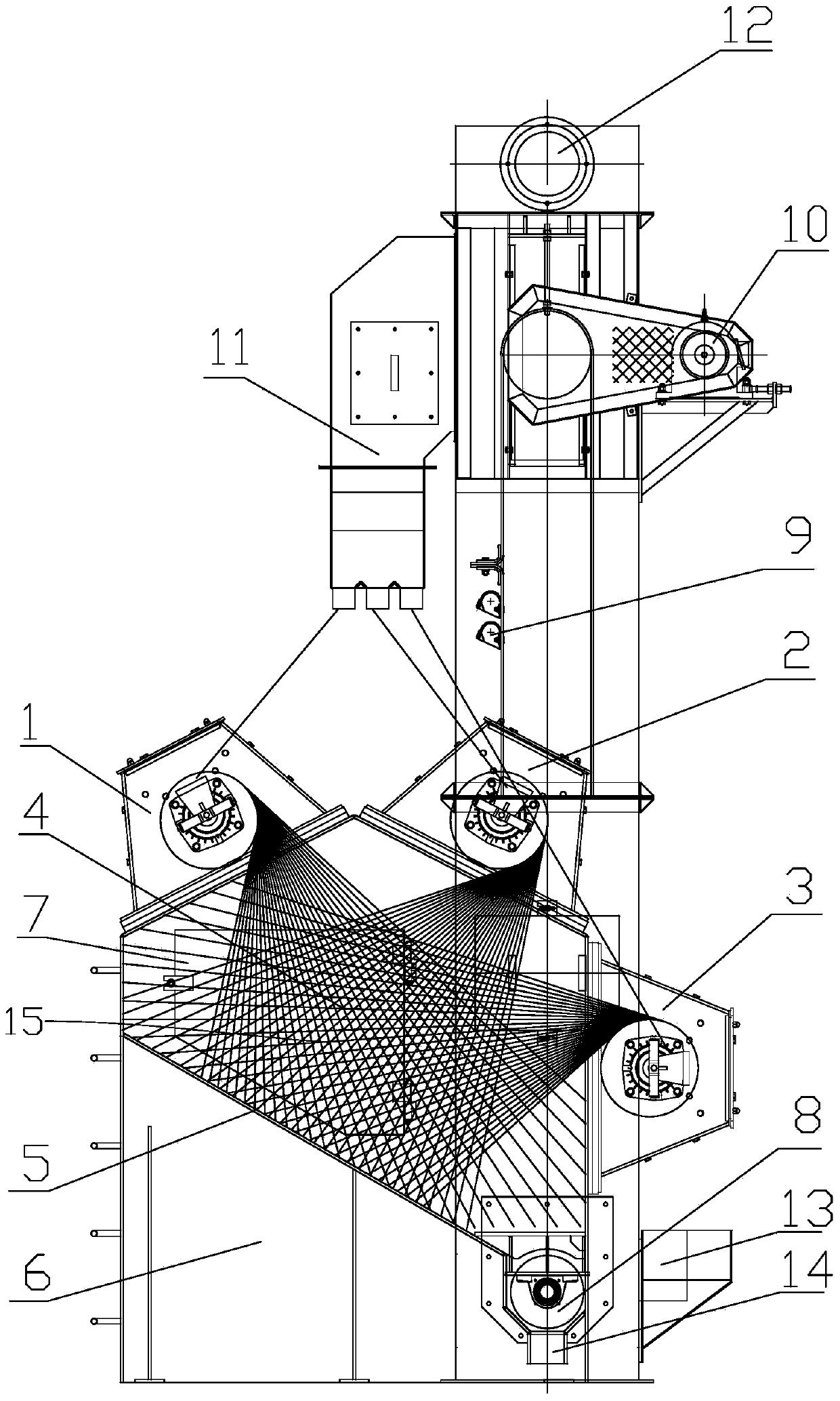 Stainless steel wire cut shot rounding machine and rounding method