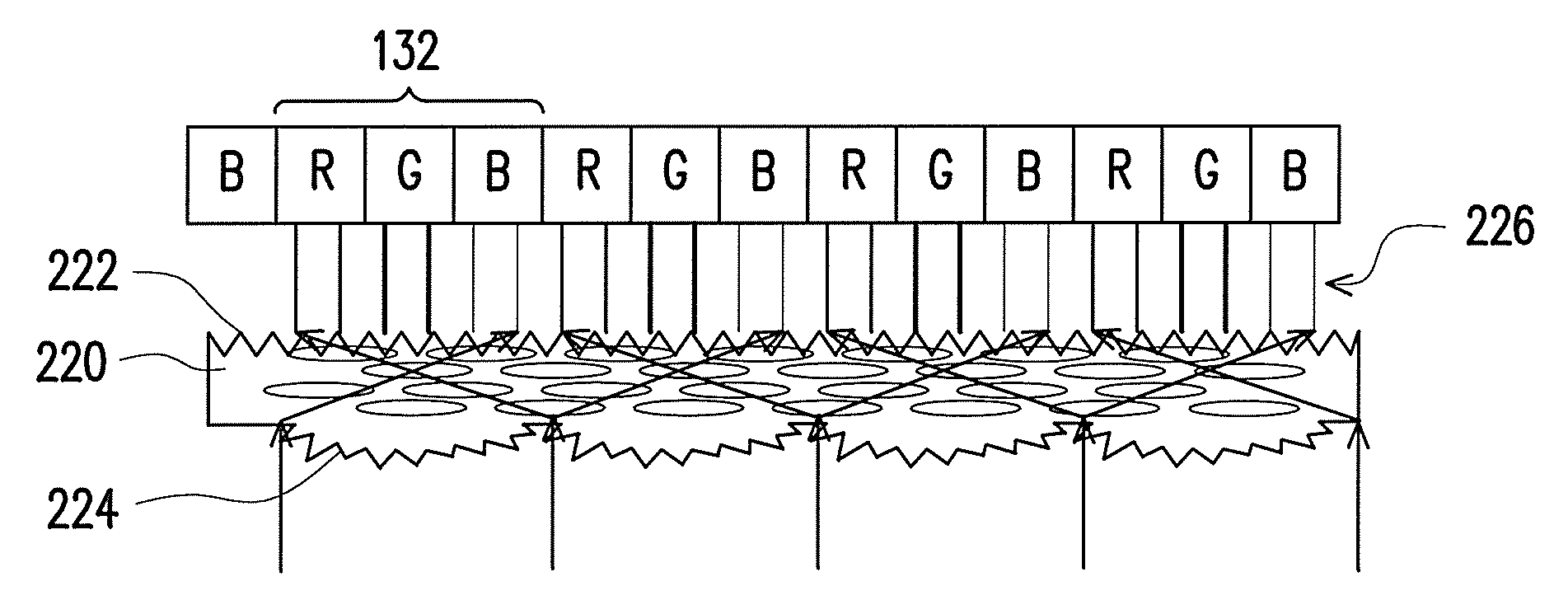 Color dividing optical device and image apparatus with the application