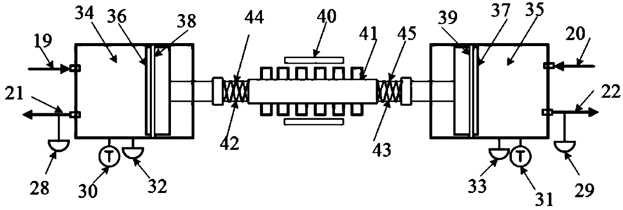 Free piston expander-linear generator vehicle waste heat recovery system based on composite power system