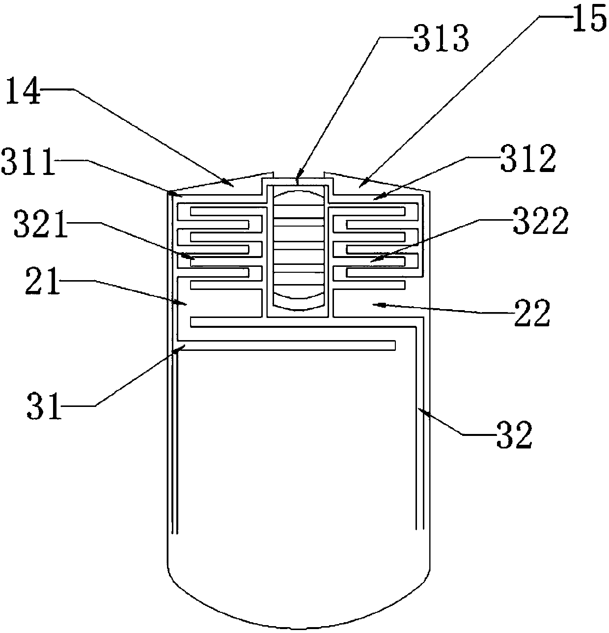 A wireless mouse with automatic power supply