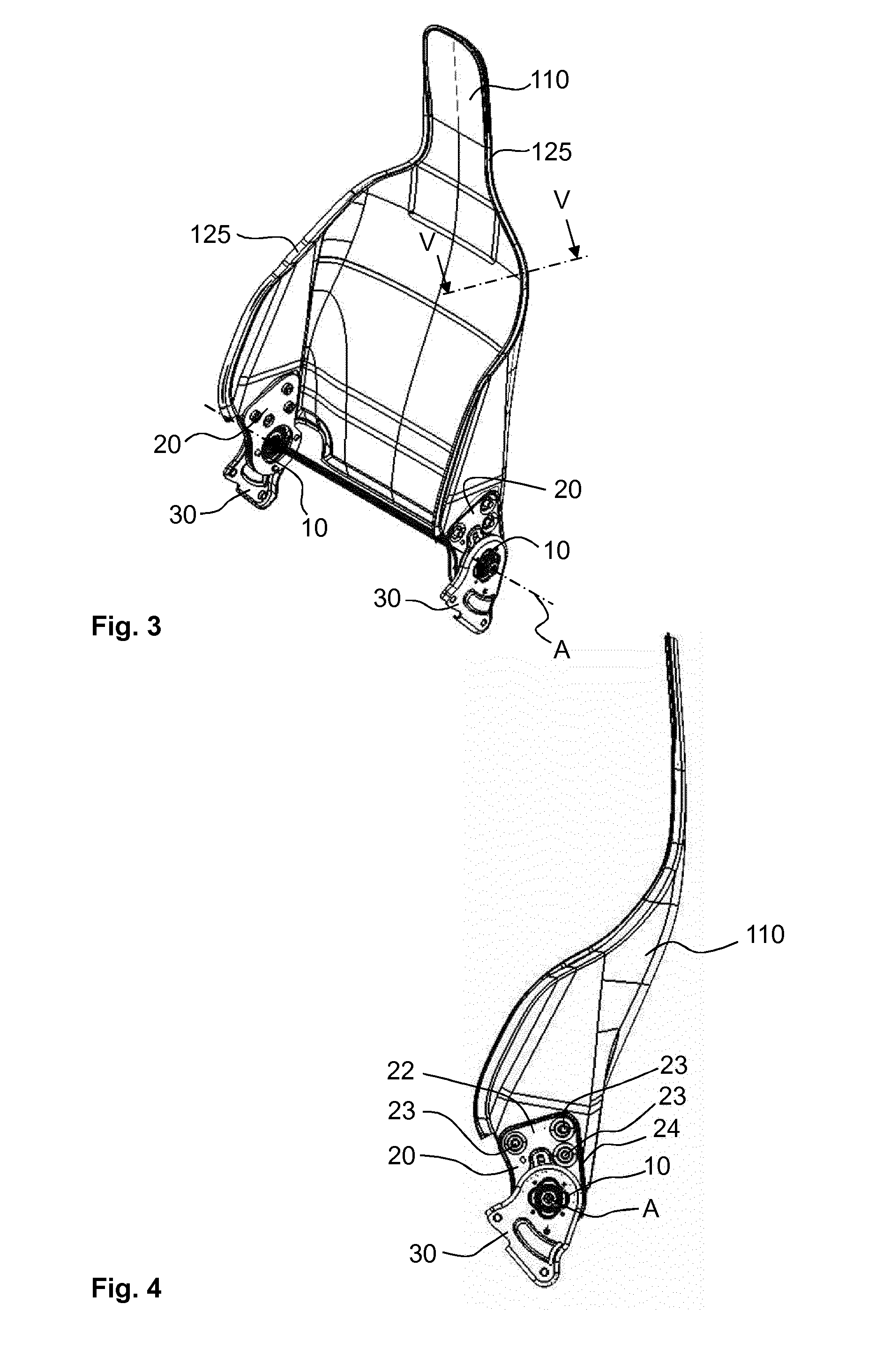 Composite component for a vehicle seat, and vehicle seat