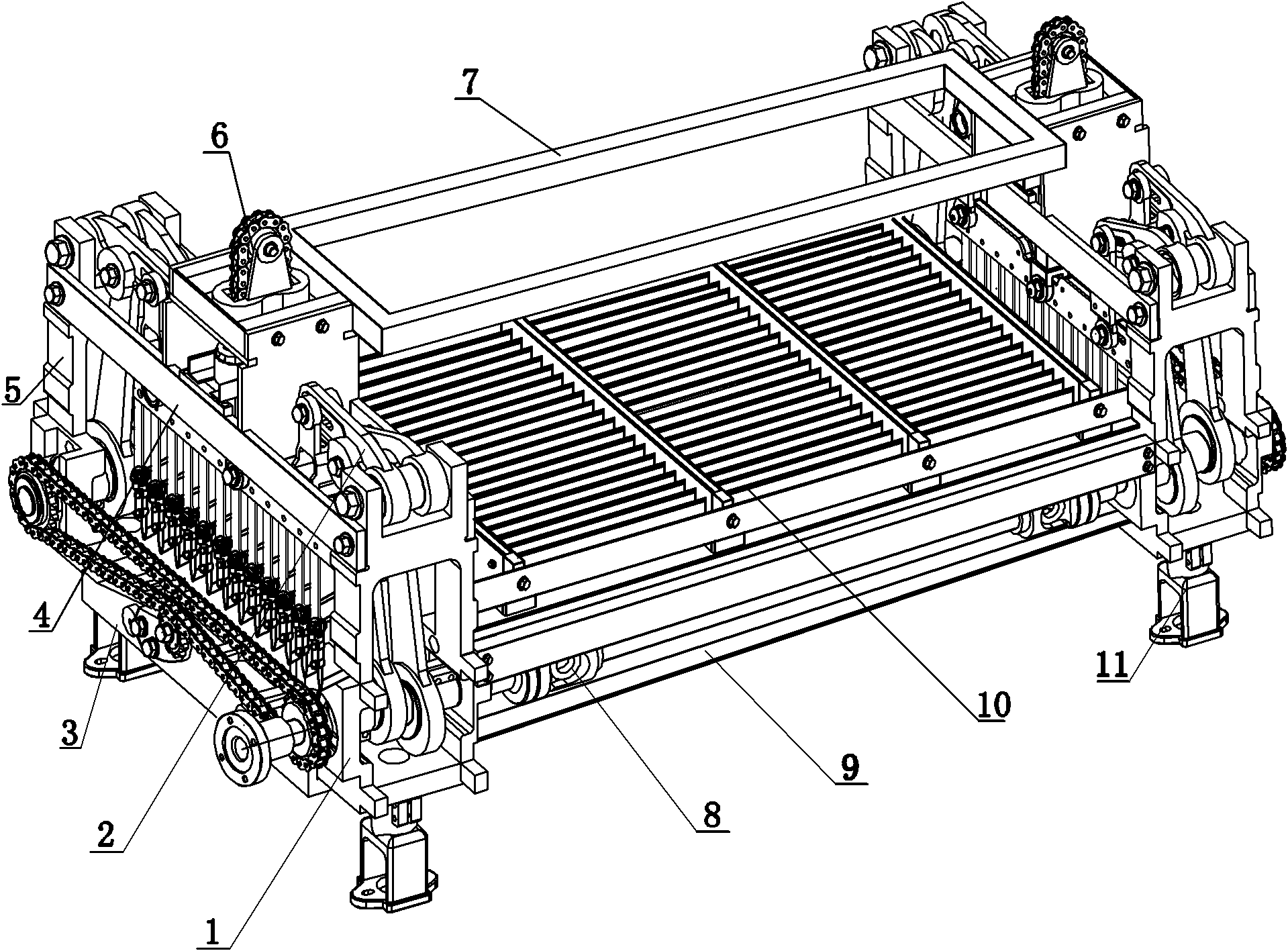 High-speed power-assisting balance electronic jacquard machine