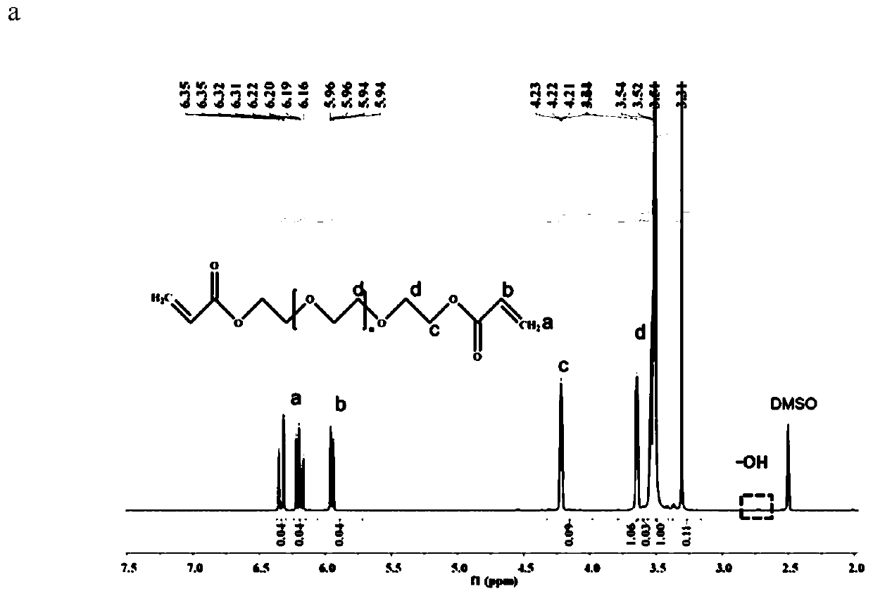 High-extension, high-adhesion and high-self-healing double network hydrogel and preparation method and application thereof