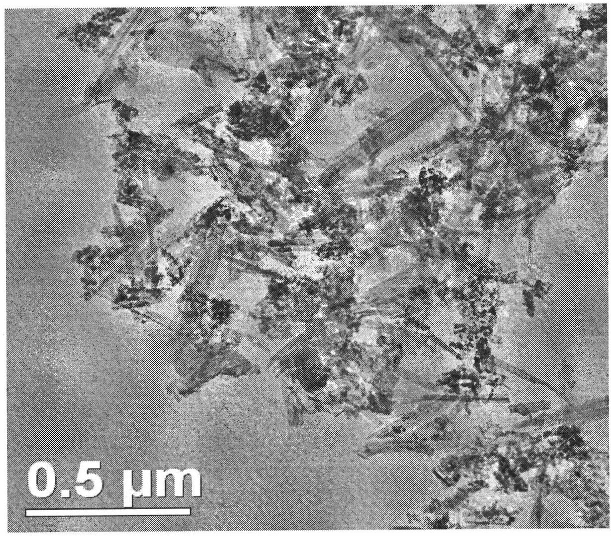 Method for preparing concavo-convex rod soil/zinc oxide nanometer composite material