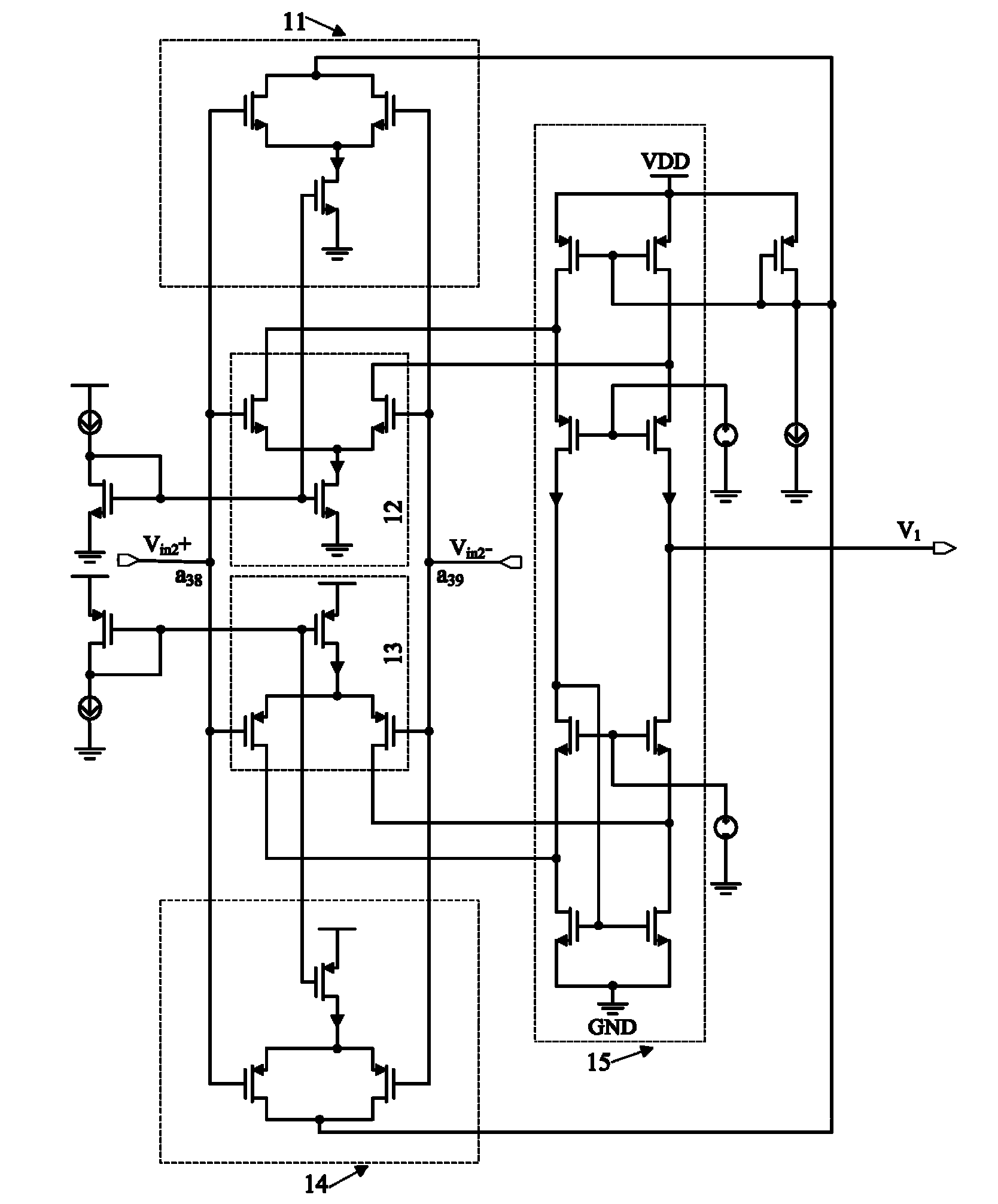 Rail-to-rail operational amplifier