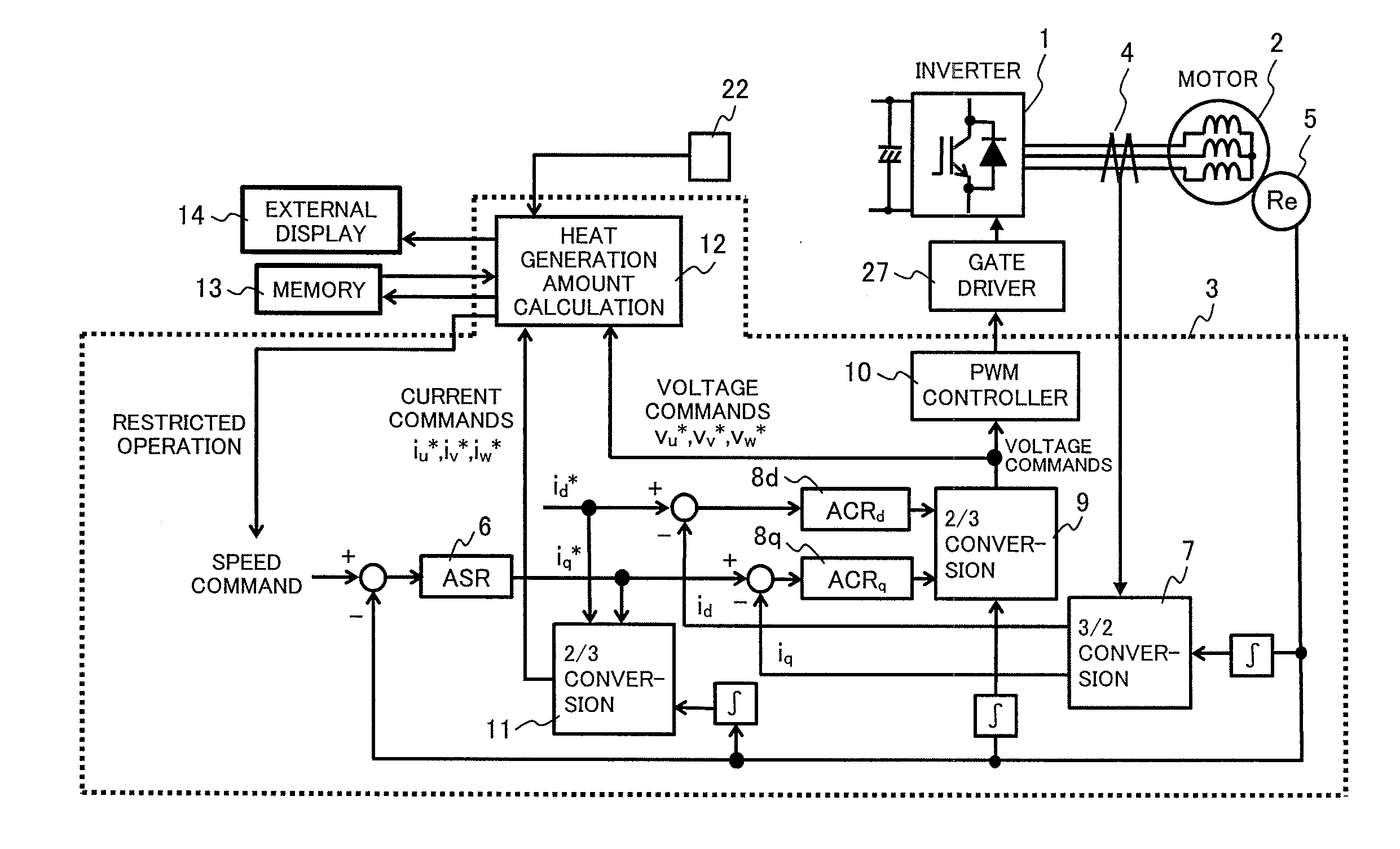 Power Conversion Device and Temperature Rise Calculation Method Thereof