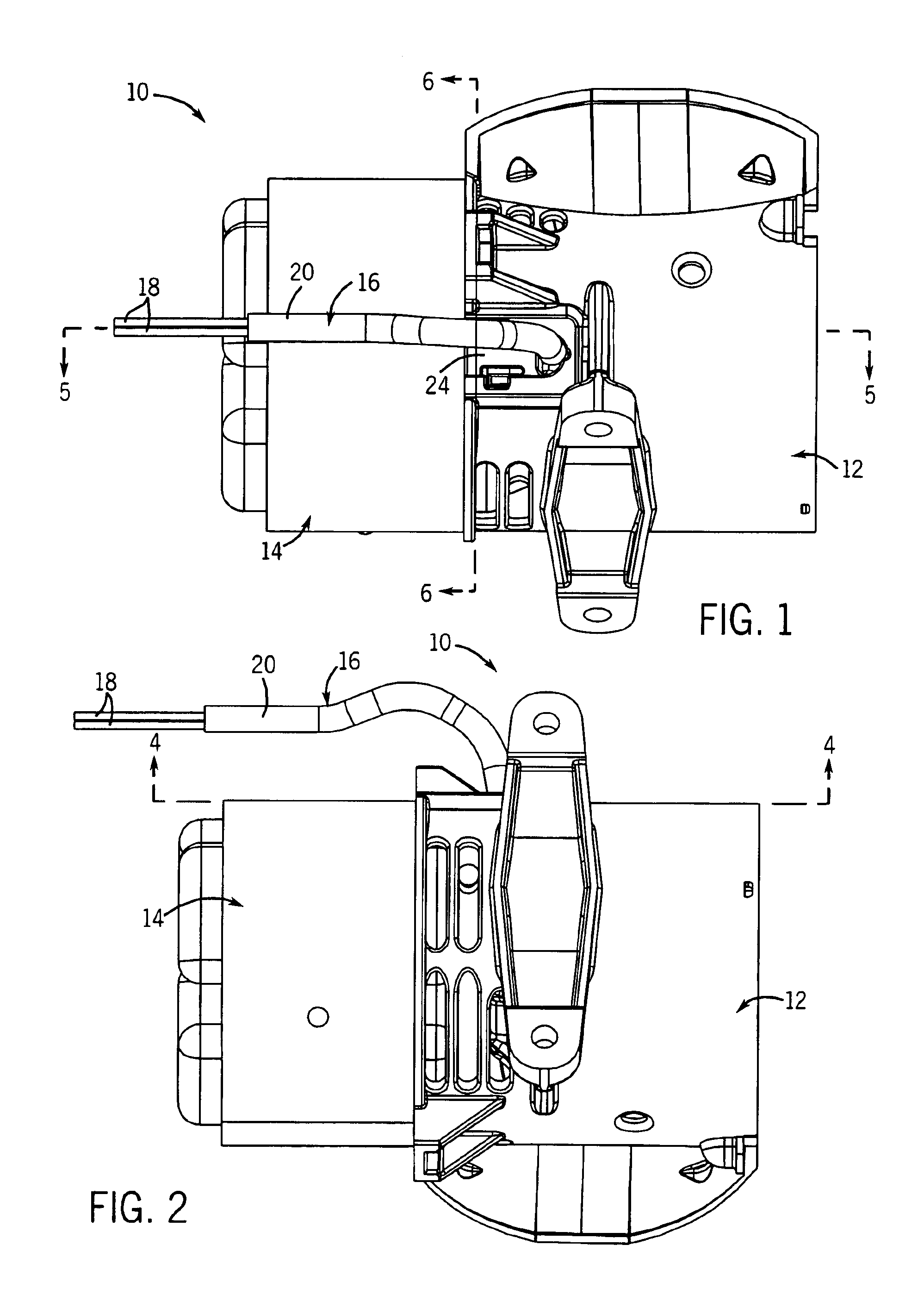 Lead retention bushing