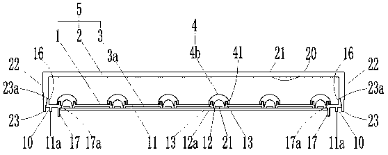 Backlight unit and light emitting module of modular lamp box