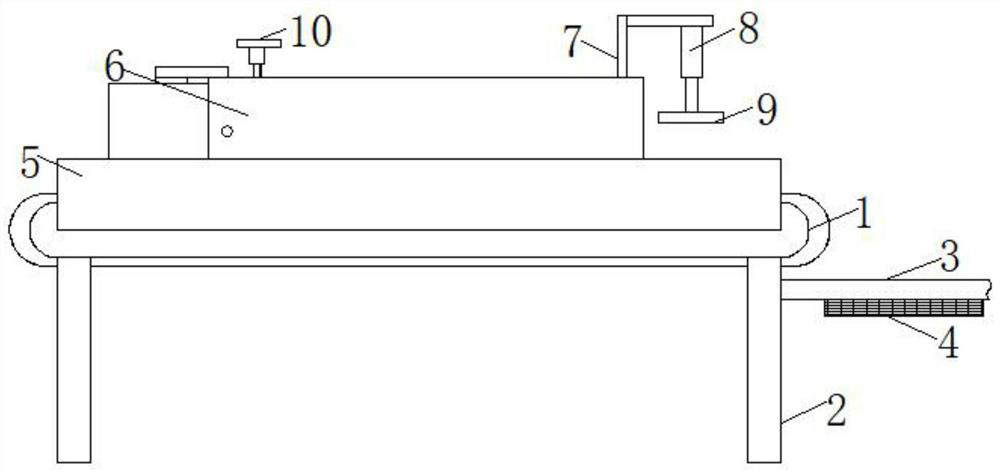 A carton printing equipment that is convenient for discharging