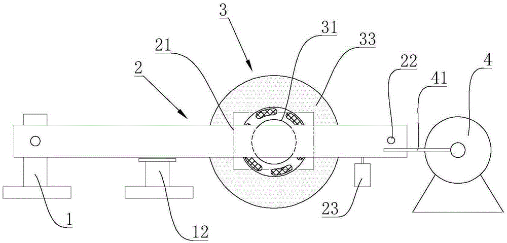 Gate mechanism of steel ball conveying insulating pipe