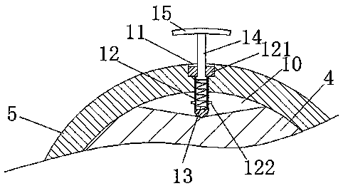 Metal pipe fitting machining fixing device used for numerical control machine tool