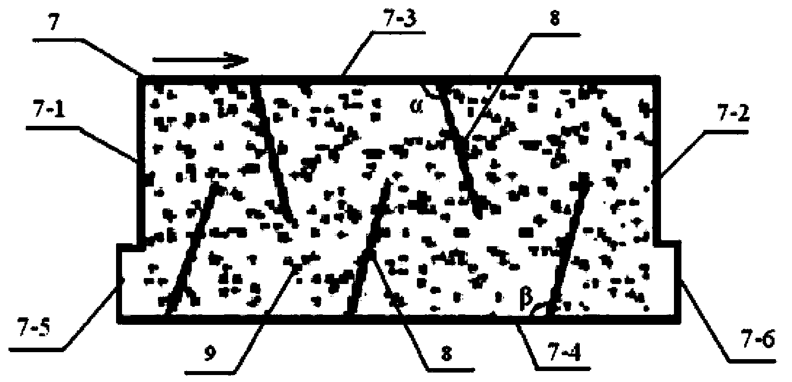 Method for treating saline-alkali soil through dialysis type high platform ladder grading groove ridge