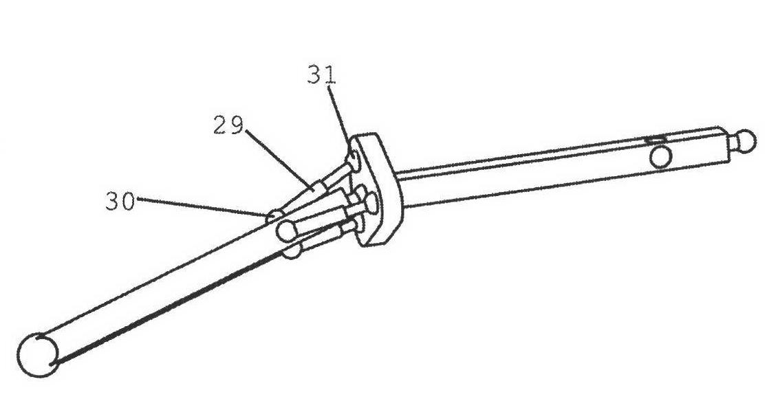 Nine-motion-degree robot mechanism