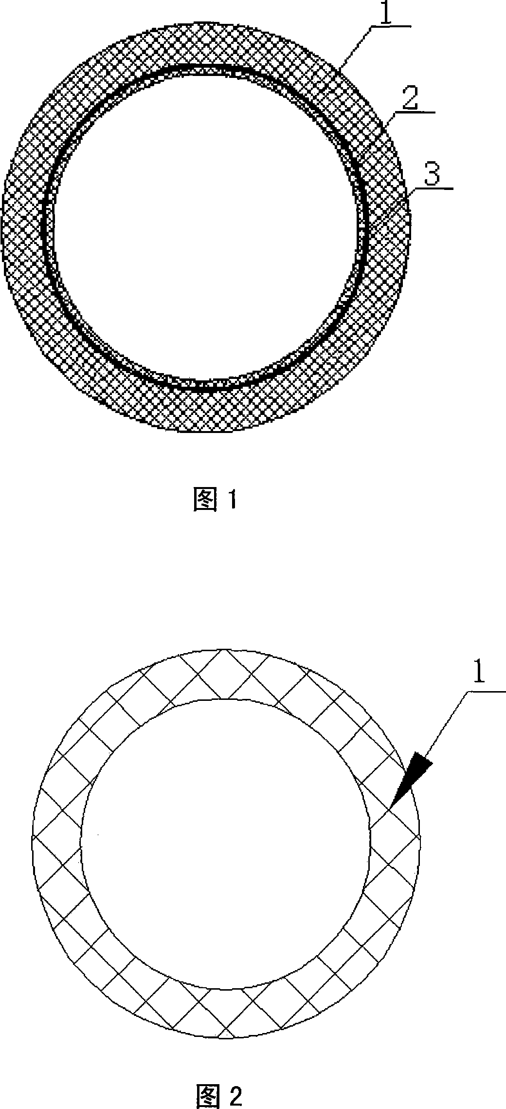 Multi-layer oil tube for coextrusion vehicle