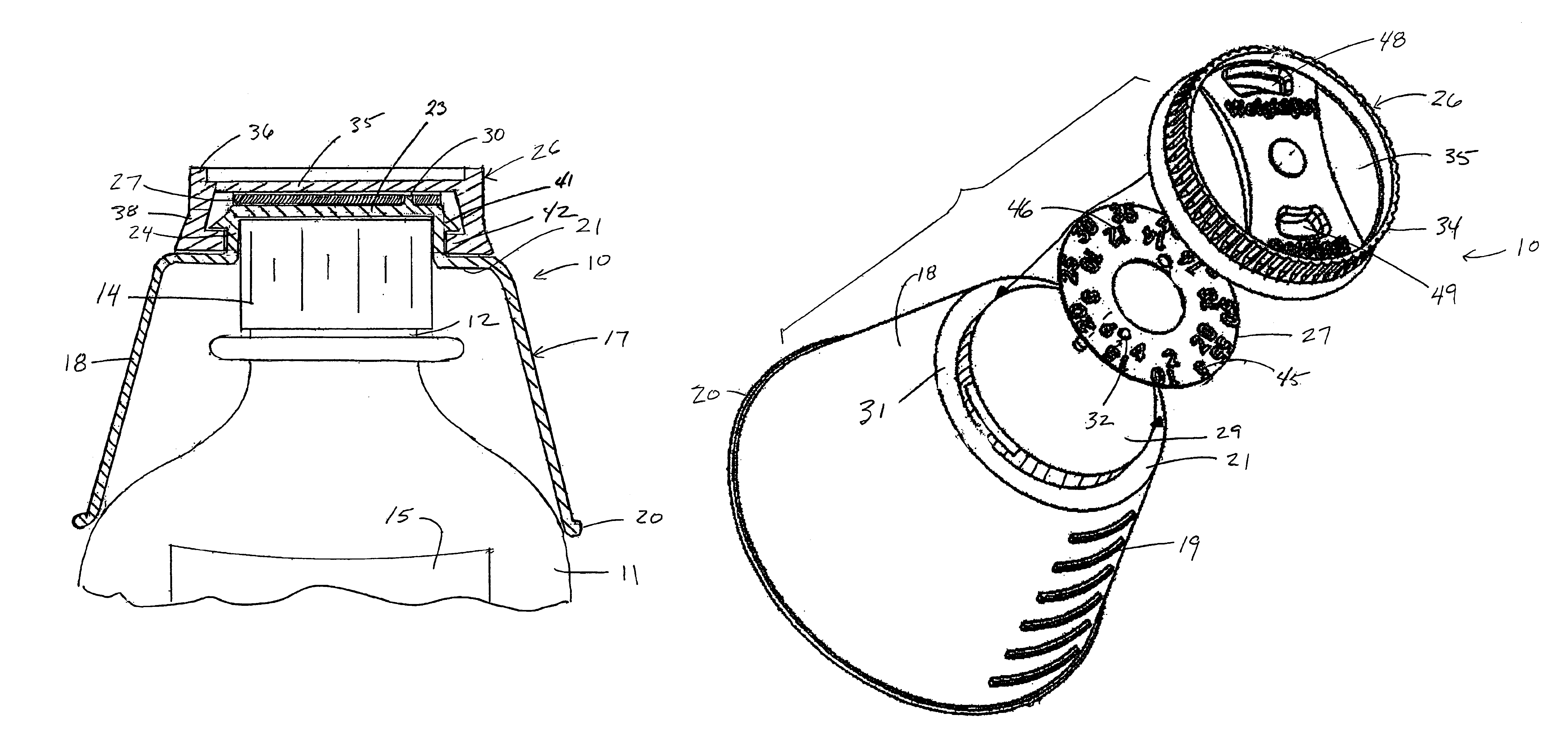 Calculated dose medicine dispenser