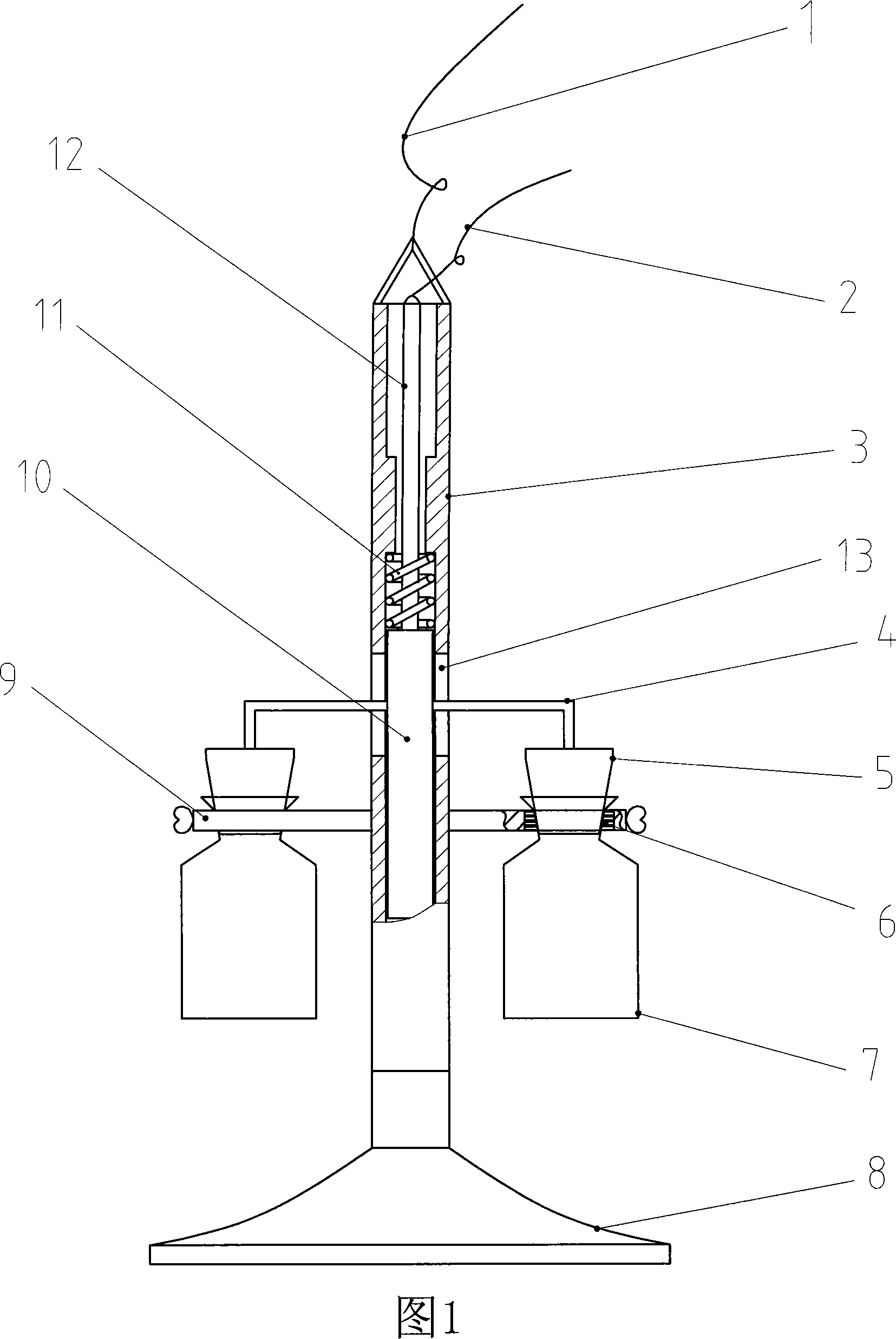 Lake demixing water sampling instrument