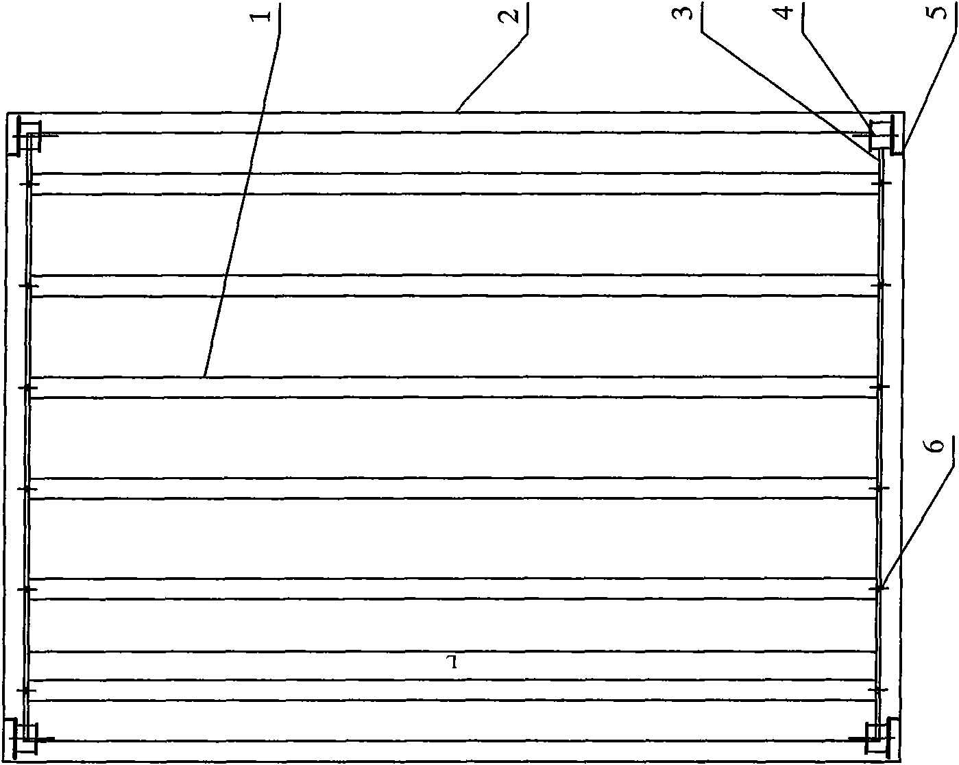 Rotatable tilted plate settlement device