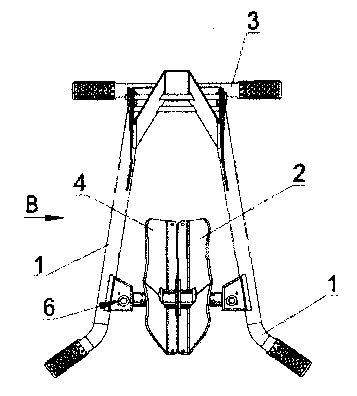 Portable and adjustable wheel parking device