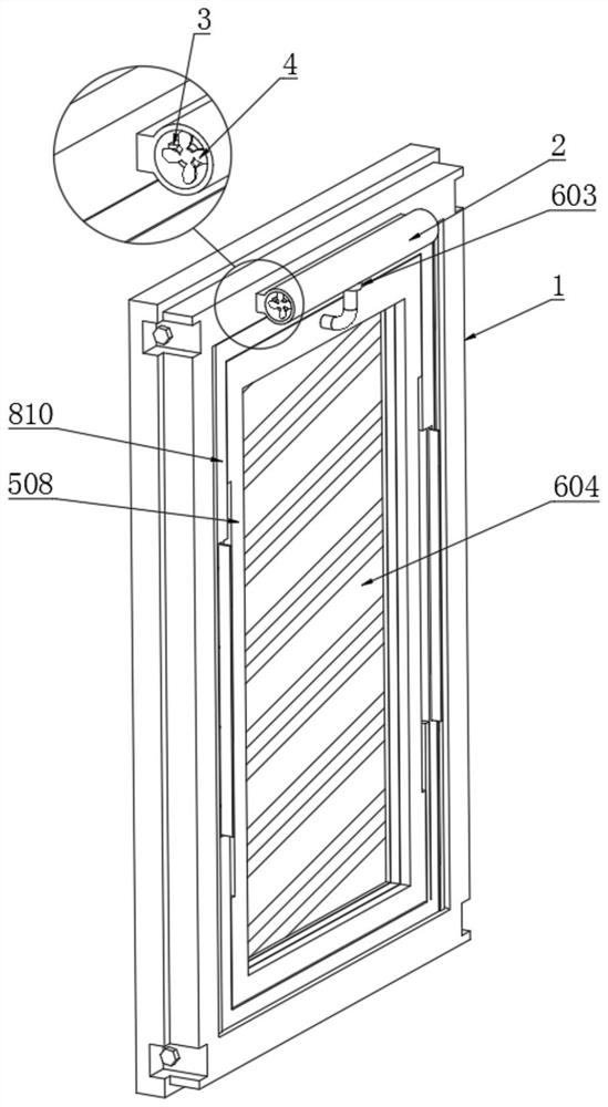 Adjustable bridge-cutoff aluminum door and window