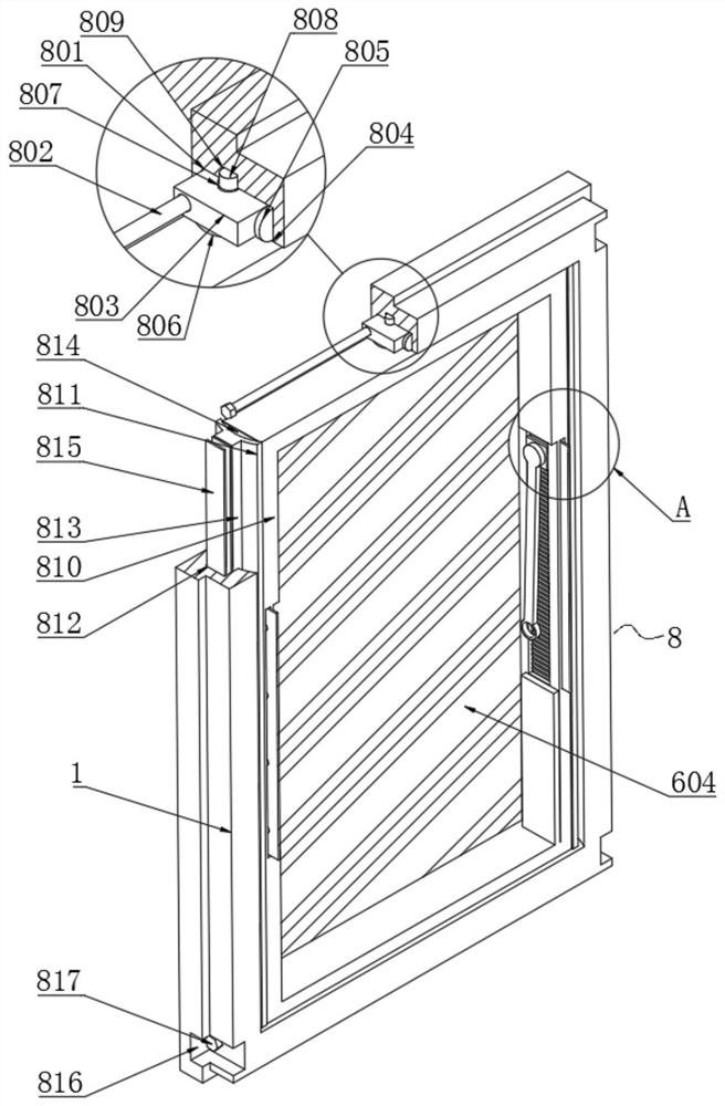 Adjustable bridge-cutoff aluminum door and window