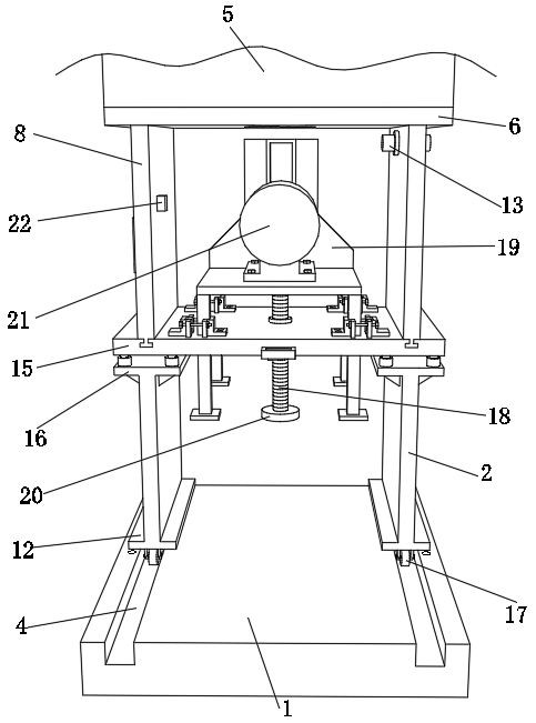 Motor fault simulation test platform for electric vehicle