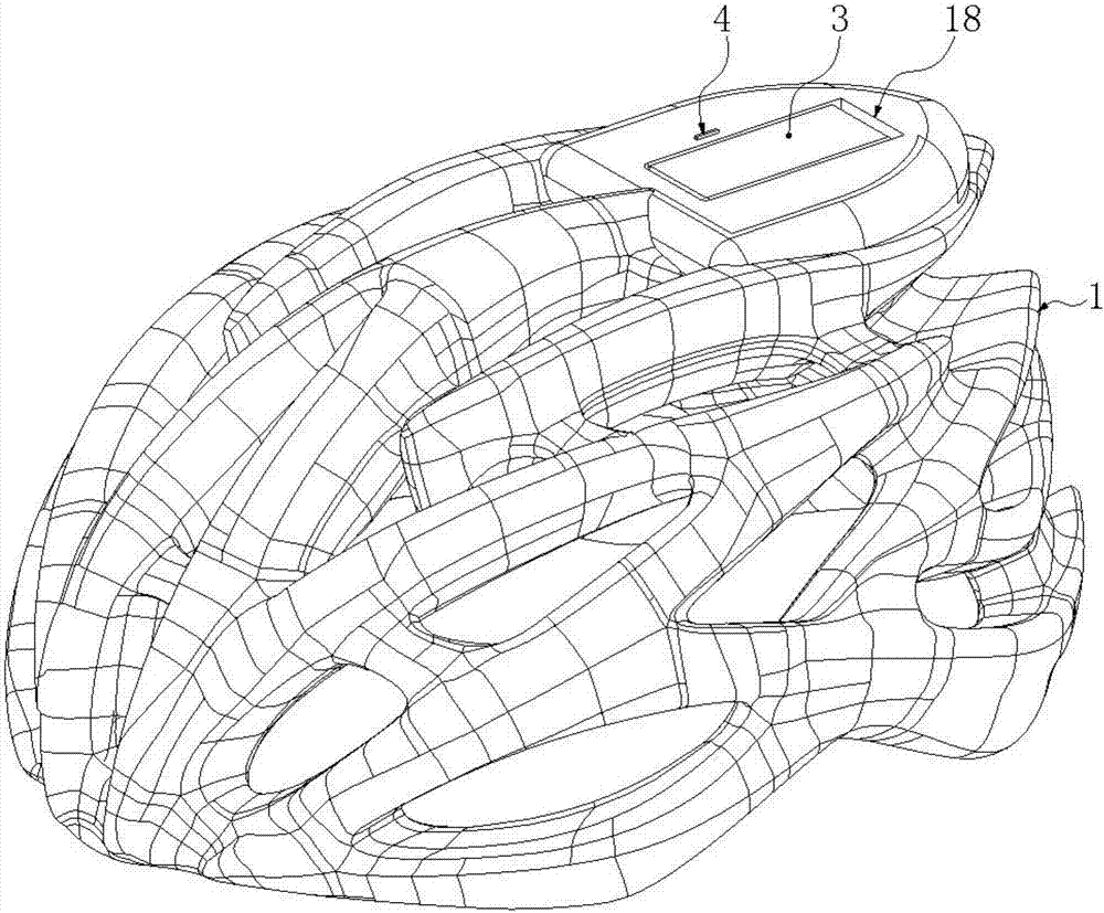 Bicycle helmet with Bluetooth headset