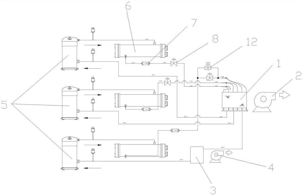 Frost suppression type powder freezing dryer