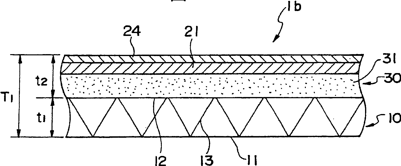 Heat insulating acoustical structure and carbody shell structure using the same