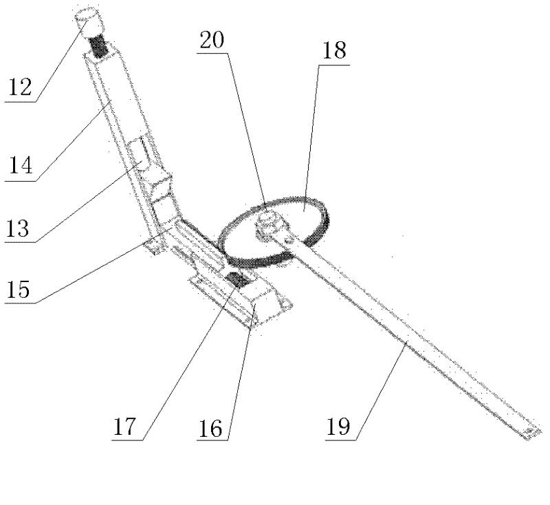 Adjustable multishaft screwing mechanism