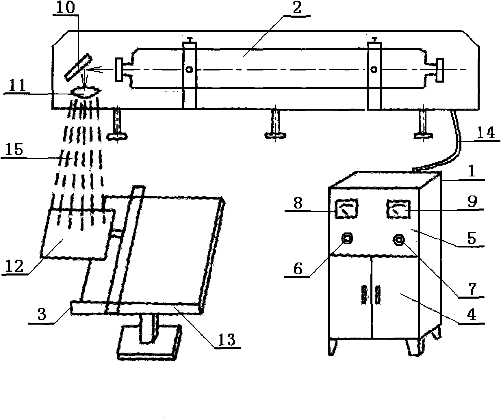 Processing method for enhancing solar cell working stability and apparatus thereof