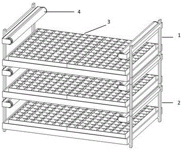 Hatching egg incubation illumination regulating and controlling method and illumination regulating and controlling device, with side-direction light supply