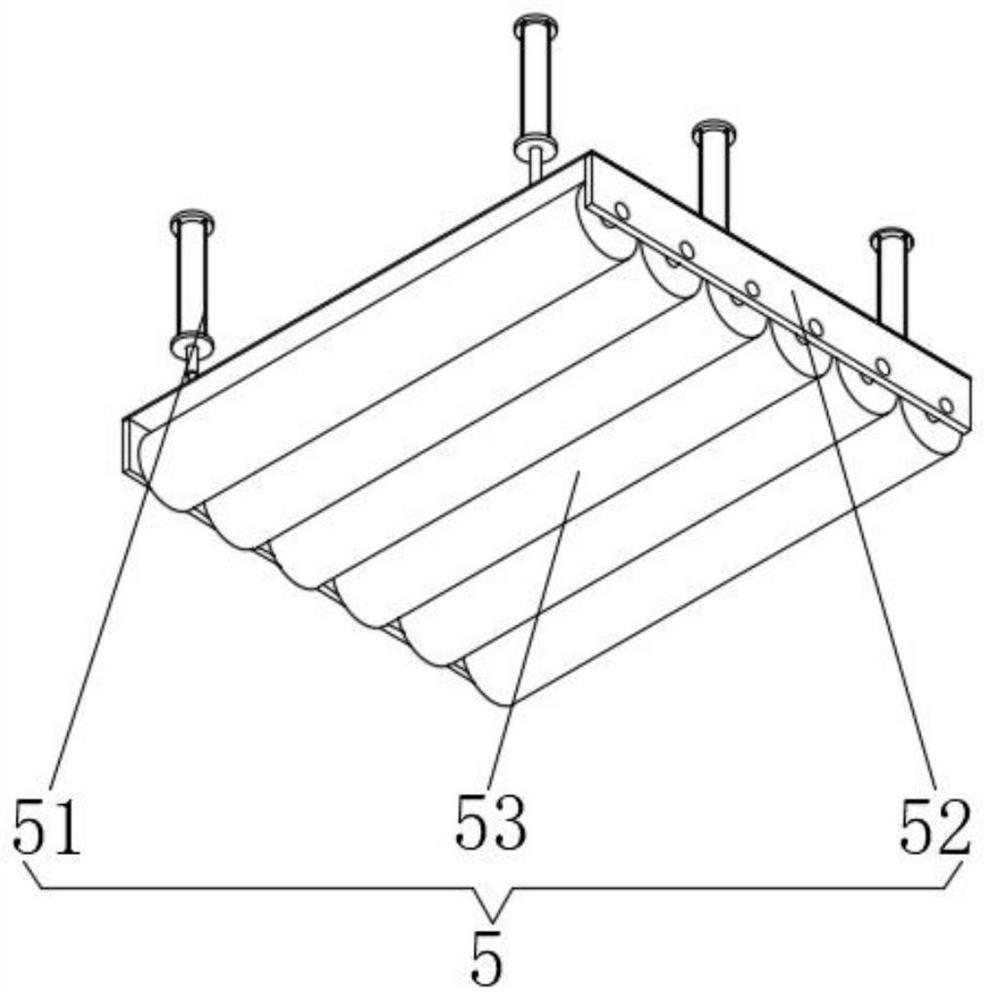 Straw-containing composite material and preparation equipment thereof