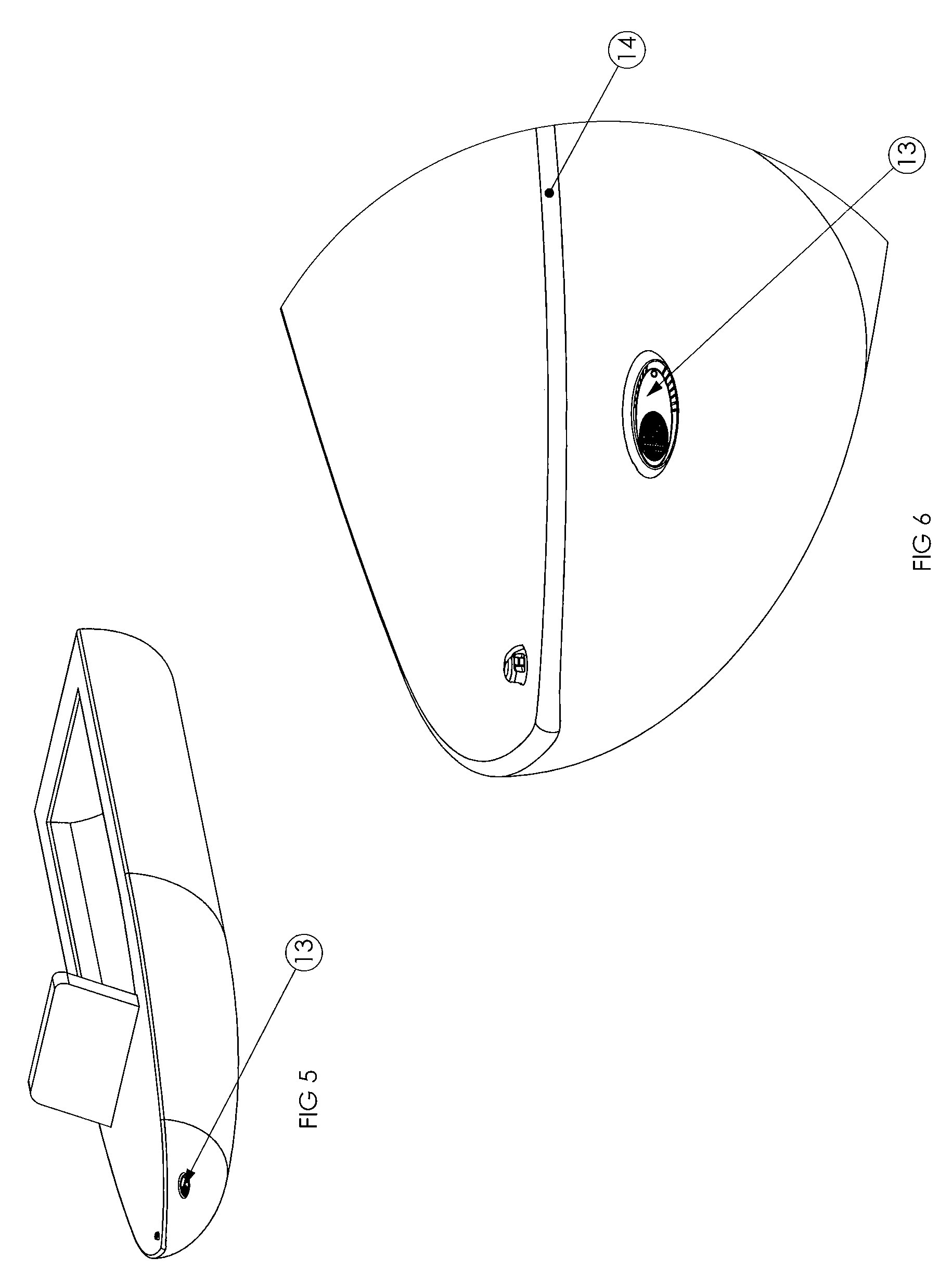 Method and apparatus for creating a high efficiency surface mount illumination device for projecting electromagnetic radiation at a high angle from the surface normal