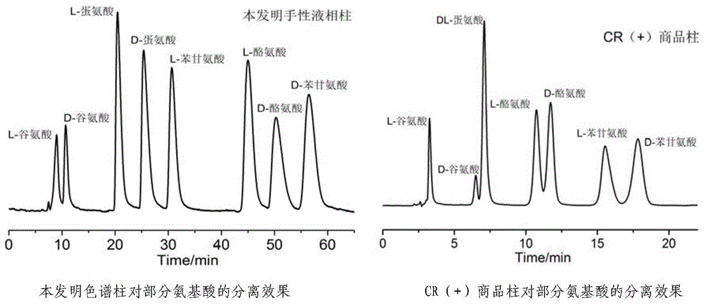 A High Performance Liquid Chromatography Separation Column Suitable for Chiral Separation of Amino Acids