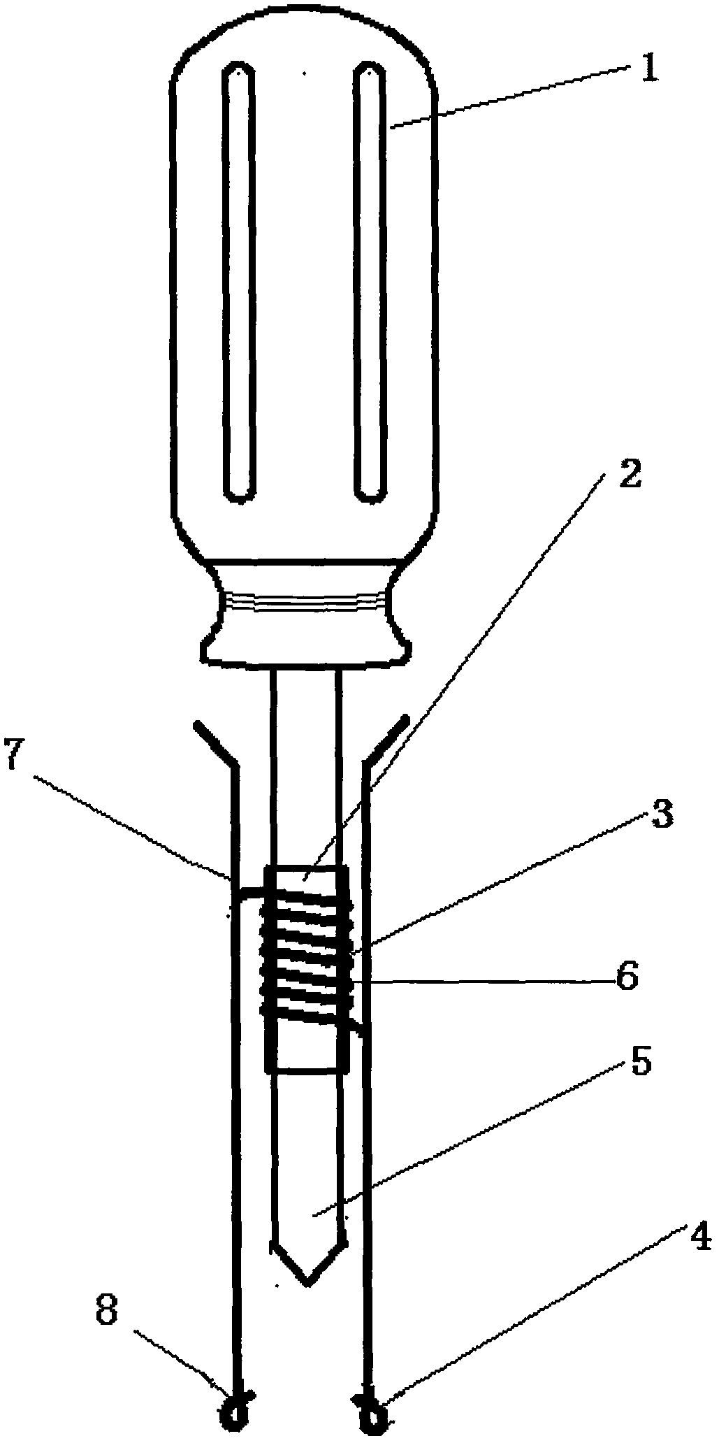 Screw clamping device