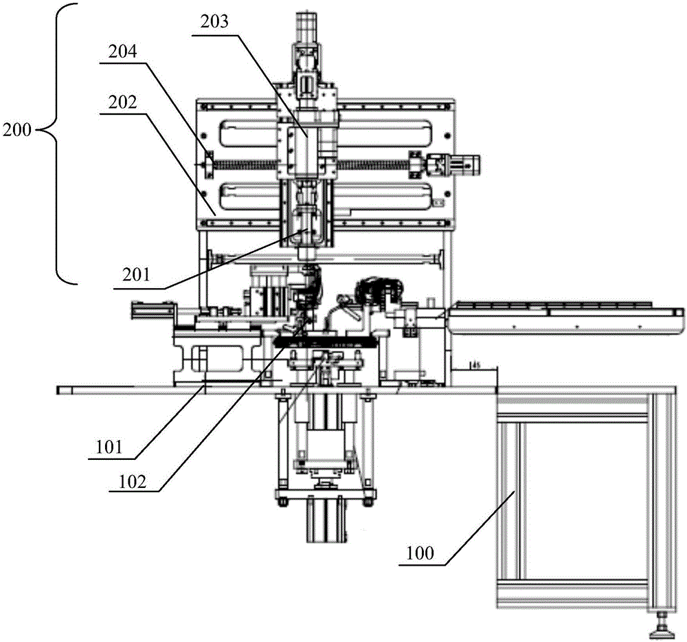 Piston press-fitting device