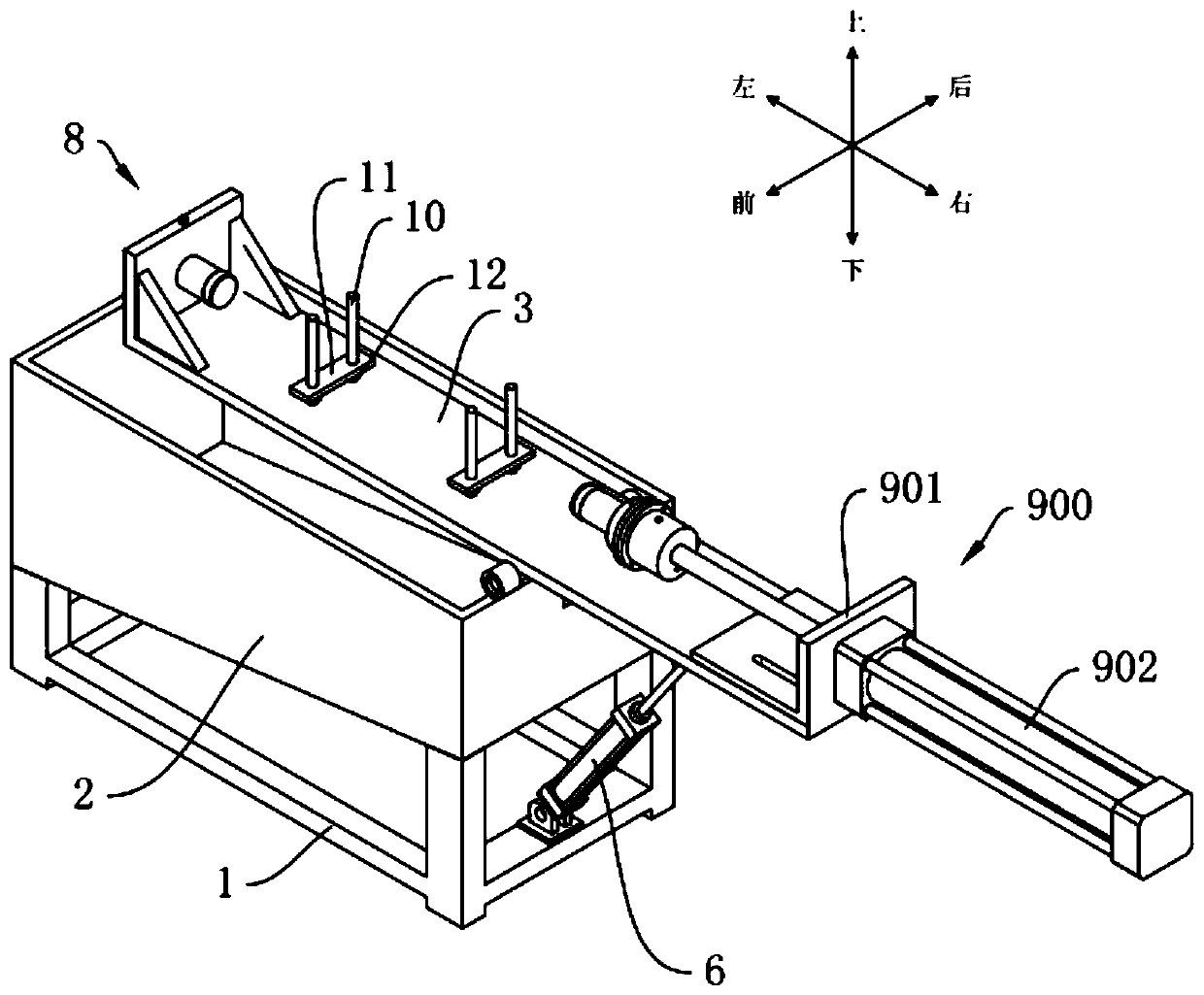 Air-tightness detection device for composite steel-plastic pipe fitting